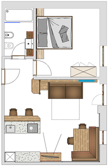 Ferienwohnung Sella